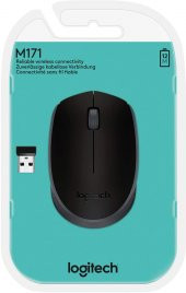 Logitech M171 Kablosuz Optik Mouse - Siyah - 4