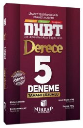 DHBT Derece 5 Deneme Çözümlü Mihrap Yayınları - 1