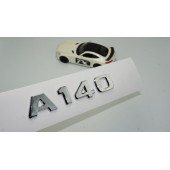 DK Benz A140 Bagaj Krom ABS 3M 3D Yazı Logo thumbnail 1