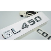 DK Tuning GL450 CDi Bagaj Krom ABS Yazı Logo Benz İle Uyumlu - 1