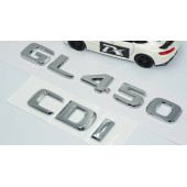 DK Tuning GL450 CDi Bagaj Krom ABS Yazı Logo Benz İle Uyumlu - 3