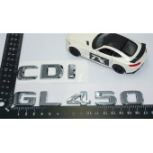 DK Tuning GL450 CDi Bagaj Krom ABS Yazı Logo Benz İle Uyumlu - 4