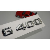 G400 Bagaj Krom Metal 3M 3D Yazı Logo - 1