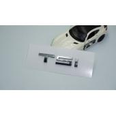 DK Tuning Leon TSi Bagaj Krom ABS Yazı Logo Amblem Seat İle Uyumlu - 3
