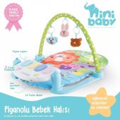 Erdem Oyuncak Nini Baby 5 in 1 Piyanolu Bebek Halısı Oyun Aktivite Merkezi - 1