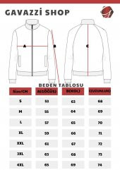 Erkek Haki Kapüşonlu Su Ve Rüzgar Geçirmez Cep Detaylı İçi Kürklü Softshell Mont - 2