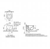 VitrA Memoria Rim-ex Asma Klozet-Mat Siyah 5885B483-0559 - 2