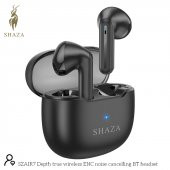 SHAZA Air7 Gürültü Azaltma ENC 4 Mikrofonlu Bluetooth 5.3 TWS Kulaklık Siyah - 2