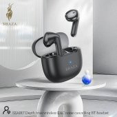 SHAZA Air7 Gürültü Azaltma ENC 4 Mikrofonlu Bluetooth 5.3 TWS Kulaklık Siyah - 3