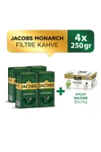 Jacobs Monarch Filtre Kahve 250 gr x 4 Adet + Ofçay Hazine 30 x 15 gr thumbnail 1