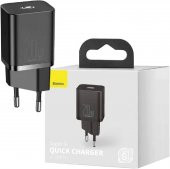 Baseus Super Si, 20W USB-C Hızlı Şarj Cihazı, Siyah - 3