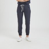 JOGGER Kadın Likralı Üniforma Pantolon- Koyu Gri thumbnail 1