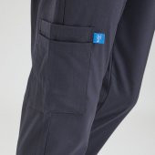 BASIC- Erkek Likralı Koyu Gri Üniforma Pantolon - 3