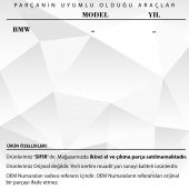 BMW için Plaka Vida Kapağı- Siyah - 2