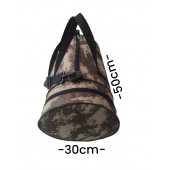 SEVBAGS 600 DENYE ASKERİ KAMUFLAJ SİLİNDİR SPOR ÇANTASI - 3