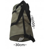 SEVBAGS 600 DENYE ASKERİ HAKİ SİLİNDİR SPOR ÇANTASI - 3