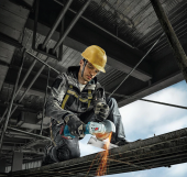 Bosch Professional GWS 180-LI 2x4ah Çift Akülü Taşlama Makinesi - 06019H9021 - 5