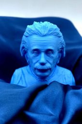 3D Albert Einstein Büstü - 6