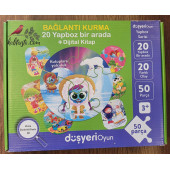 Eşleştirme Yapbozu 50 Parça Bağlantı Kurmak - 1
