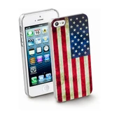 Cellular Line iPhone SE/5S/5 Swarovski USA Desenli Kılıf - SWKUSAIPHONE5 thumbnail 1