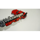 Volkswagen Sport Logo Epoksi ABS Bagaj 3M 3D Logo Arma - 1