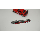 Volkswagen Sport Logo Epoksi ABS Bagaj 3M 3D Logo Arma - 2