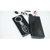 DK Tuning Kia Logo Krom Siyah Metal Çift Yön Anahtarlık Orjinal Ürün - 4