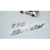 DK Tuning Porsche 718 Boxster Bagaj 3M 3D ABS Yazı Logo Amblem Seti - 2
