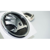 DK Tuning Skoda Ön Kaput 9cm Yeni Nesil Logo Amblem - 1