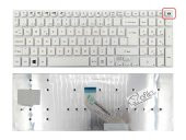 Packard Bell TV43 TV44HC TV44-HR-601TK Notebook Klavyesi (Beyaz TR) - 3