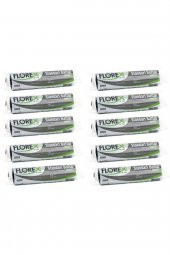 Florex Standart Battal Boy 10 Adet Çöp Torbası Siyah 72 X 95 Cm 10 Paket - 1