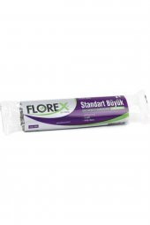 Florex  Standart Büyük Boy Çöp Poşeti Siyah 10x50 Paket 500 adet 1 Koli - 2
