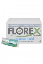 Florex  Standart Mini Boy Çöp Torbası 50li - 1