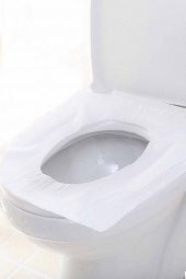 Biomak Klozet Kapak Örtüsü Suda Erir Kullan At 200 Adet - 1