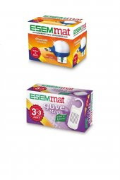 Esemmat Cihaz + 45 Gece Isı Kontrollü Elektrolikit Set 6 Ay Etkili Güve Kovucu - 1