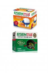 Esemmat 45 Gece Isı Kontrollü Elektrolikit Set Cihaz + Böcek Yemi 4 Adet - 1