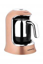 KORKMAZ A860-06 KAHVEKOLİK OTOMATİK KAHVE MAKİNESİ ROSAGOLD/KROM - 1