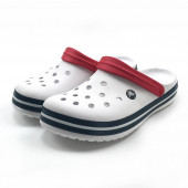 CROCS CROCBAND BEYAZ MAVİ UNİSEX TERLİK - 1
