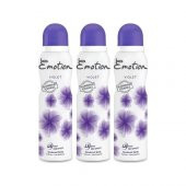 Emotion Violet Kadın Deodorant 150ml X 3 - 1