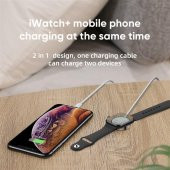 JOYROOM İPHONE  WATCH 2 İN 1 ŞARJ KABLOSU - 5