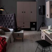 RENGARENK ARES 3 Kapılı Gardrop thumbnail 3