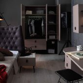 RENGARENK ARES 3 Kapılı Gardrop thumbnail 4