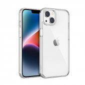 İphone 14 Uyumlu Şeffaf Köşe Korumalı Saydam Telefon Kılıfı thumbnail 2