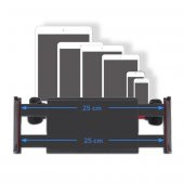 BUFFER&reg Oto Koltuk Arkası Telefon Tablet Tutucu Ayarlanabilir 360 Derece Dönebilen Pratik Stand - 3