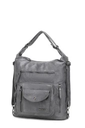 Yıkama Deri Hem Sırt Hem Omuz Kadın Çantası 21-k Barcelona 1580 thumbnail 1