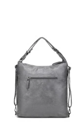 Yıkama Deri Hem Sırt Hem Omuz Kadın Çantası 21-k Barcelona 1580 thumbnail 2