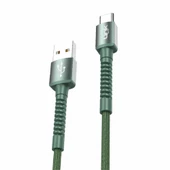 LinkTech K552 Type-C USB Metal Başlı Data/Şarj Kablosu 3A 1mt - 6