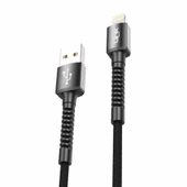 LinkTech K550 Lightning-USB Metal Başlı Data/Şarj Kablosu 3A 1mt - 5