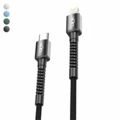 LinkTech K599 Type-C/Lightning Data/Şarj Kablosu PD 27W 3A 1mt thumbnail 1