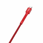 LinkTech K551 Micro USB Metal Başlı Data/Şarj Kablosu 3A 1mt - 10